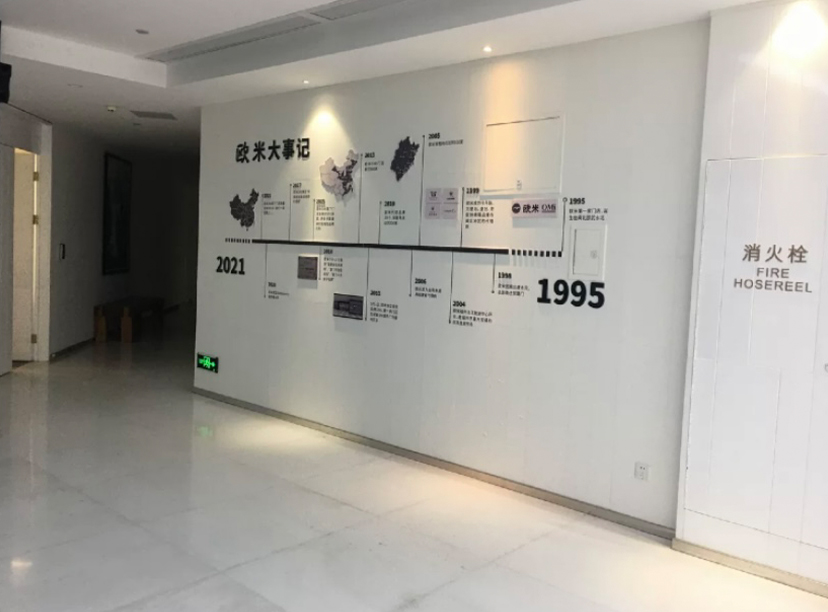 公司大事件文化墻，發(fā)展歷程文化墻，企業(yè)發(fā)展歷程(圖1)